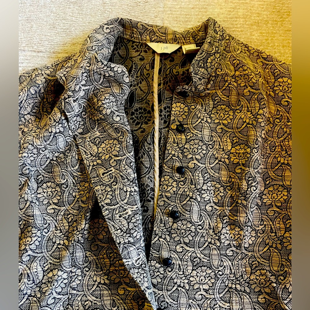 J.Jill Patterned Blazer - image 1